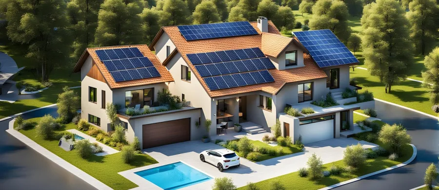 Rooftop solar panels to reduce living expenses